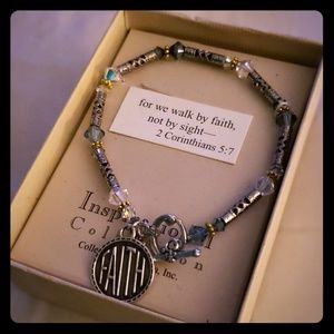 Inspirational Collection Beaded Faith Bracelet